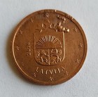 2 Cent Euro Error     Cud On Obverse  Reverse   Rim     2014      Rare Coin Vhtf