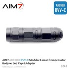 Aim7 Archer Rvv-c Modular Linear Comp Multi 223  30cal  9mm Black Aluminum Black