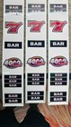 Igt S-plus S2000 Slot Machine 3 Reel Strips Set 4000 Cherries Vintage 979113