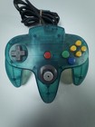 Nintendo 64 Oem Controller  Ice Blue   Clear  Authentic W  Tight Joystick  8 10 