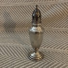 Sterling Silver Shaker Salt Pepper Pedestal Towle  3 109607571 Antique Vintage