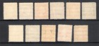 Us Stamp Scott  581-591  Issues Of 1923-1926  Perf 10  All Mnh  Vf  Scv 371 25