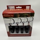 The Original Mantle Clip  Hang Stockings  Lights  And Garland  Model   Mc0480       