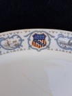 Union Pacific Historical Pattern 8  X 6  Platter - Syracuse Old Ivory - Damaged