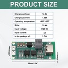 3pcs Lithium Battery Boost Charging Module 2s 3s 4s To 8 4v 12 6v 16 8v  3s 4a 