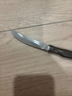 Cutco 1058 Brown Marbled Handle Serrated Blade Table Steak Knife Usa