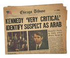 Kennedy Very Critical Identify Suspect As Arab Chicago Tribune June 6  1968
