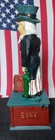 Cast Iron Mechanical Coin Bank Uncle Sam Pre-1990