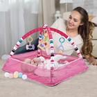 Educational Baby Play Gym Activity Mat Fitness Frame Crawling Rug Kids Toy