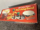 Vintage 1979 Fisher-price Marching Band Set  921 Complete With Original Box