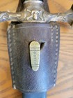 Awesome  Custom Made Wwi Wwii German Skull   Bone Clip-point Bowie