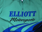 Elliott Motorsports  racing Pit Crew  Shop Shirt   rare   Men s Size Large