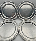 Vtg Wilton Armetale French Country Rwp 12 Pc Plate Set 4 Each 10  9  7  Usa