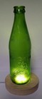 Vintage Textured Green Mountain Dew Glass Bottle It ll Tickle Yore Innards 10 Oz