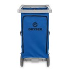 Open Box - Commercial Janitorial Housekeeping Caddy With Shelves And Vinyl Bag