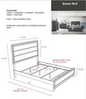 Kings Brand Furniture - Ambroise 6-piece Queen Size Bedroom Set  Grey black