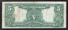 Fr  275 1899  5 Five Dollars    chief    Silver Certificate Currency Note Very Fine