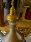 Antique Large Turkish Hammered brass Water Vessel Jug  Pitcher 