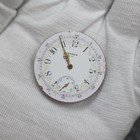 Vintage 6 Size Elgin Pocket Watch Movement  Gr  295  15 Jewel Good Balance 