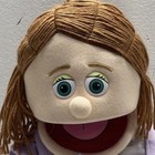 25  Sarah Peach Ventriloquist Puppet Silly Puppets Full Body Doll Toy