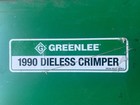 Greenlee 1990 Hydraulic Dieless Crimper W  Case Free Ship