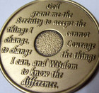 Alcoholics Anonymous Aa 51 Year Bronze Medallion Coin Chip Token Sobriety Sober