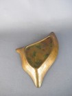 Unusual Ashtray For Various Uses Woman Face Terracotta Copper Xx Century