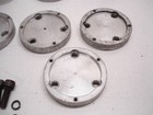 9 Nascar Aluminum Rear Ford 9  Floater Rear End Axle Caps   Wheel Locators