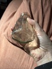 Vintage Antique Clear Glass Bottle