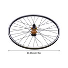 27 5in Mountain Bike Front Rear Wheelset Aluminum Alloy Rim Disc Brake Mtb Wheel