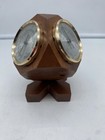 Desktop Wood Temperature Humidity Barometer Weather Station Selsi Japan  E152