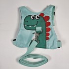 Dinosaur Safety Harness Toddler Mint Green Adjustable Leash Walking Belt