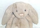 Jellycat London Bashful Bunny 12  Soft Plush Stuffed Animal Silver Gray