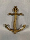 Vintage Solid Brass Ships Anchor 6  X 4  Door Knocker Nautical Boat Decor