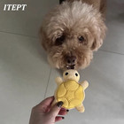 1pc Mini Turtle Plush Dog Toy Soft Puppy Chew Interactive Pet Toy - New