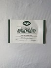 C j  Mosley New York Jets Speed Authentic Helmet Autographed W  Certificate