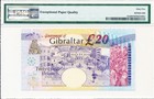 Government Of Gibraltar Gibraltar 20 Pounds 2004 Commemorative Pmg  65epq