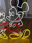 Lot 2 Disney Lightglo Mickey   Minnie Mouse Light Up 30  Neon Led Outdoor Sign
