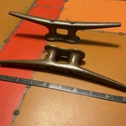 Bronze Boat Cleat 9    2pc Nautical Antique