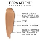 Dermablend Leg And Body Makeup Foundation With Spf 25  25w Light Sand  3 4 Fl 