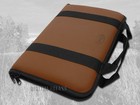 Case Xx Medium Brown Leather   Cotton Knife Carrying Case For Pocket Knives 1075