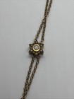 Nice Victorian 48in D c Gold Filled Seed Pearl Pocket Watch Slide Chain