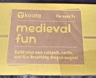 New  Kiwi Co  Koala Crate  medieval Fun Kit For Ages 3 