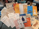 Vintage Lot Seamstress Instruction Booklets Vogue 