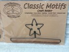  2  Classic Motifs Craft Holder   7 5    Star Holder Hanger Ackfeld Manufacturing