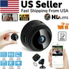 A9 Mini Camera Wifi 1080p Hd Ip Camera Home Security Ir Magnetic Wireless-2 Pack
