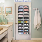 Heavy Duty Over The Door Organizer 5 Tiers  Extra Large Behind Door Storage Of 1