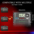 Solar Charge Controller 100a Mppt 30a Pwm 12 24v Usb For Rv Boat Camping