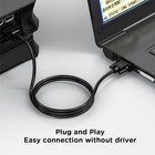 Db9 Male To Female Extension Cable Double Shield D-sub 9 Pin Rs232 rs485 Seri   