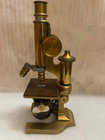 19th Century  Antique Vintage Brass Microscope E  Leitz Wetzlar     8606